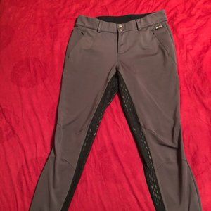 Kerrits Full Seat Fall/Winter Breeches Size Large Brown Equestrian